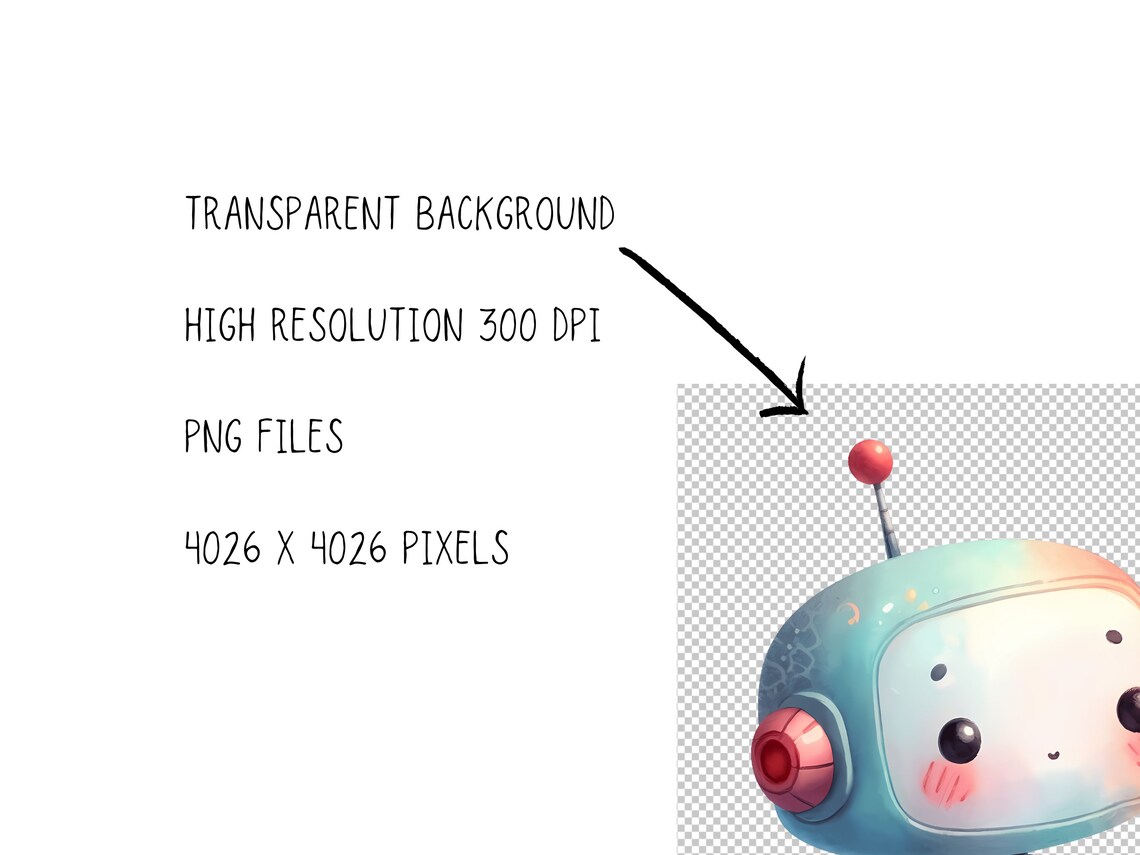 50 Valentine Robot Clipart Set - Robot Hearts and Love Clip Art PNG ...