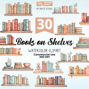 Conjunto de imágenes prediseñadas de libros en estanterías, 30 archivos PNG de imágenes prediseñadas de estantería de lápices de colores de alta resolución para manualidades de papel y sublimación