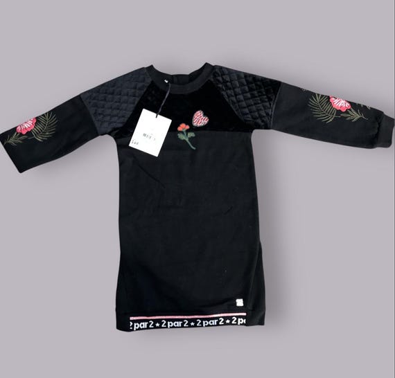 Black Deux par Deux Dress