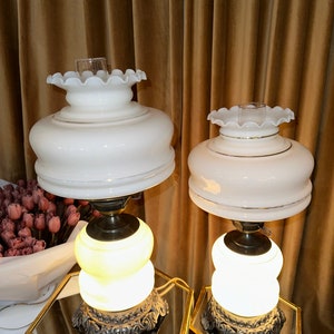 GWTW Hand Painted Hurricane Lamps image 5