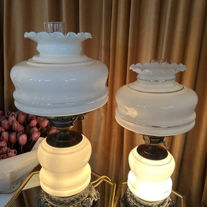 GWTW Hand Painted Hurricane Lamps zdjęcie 6