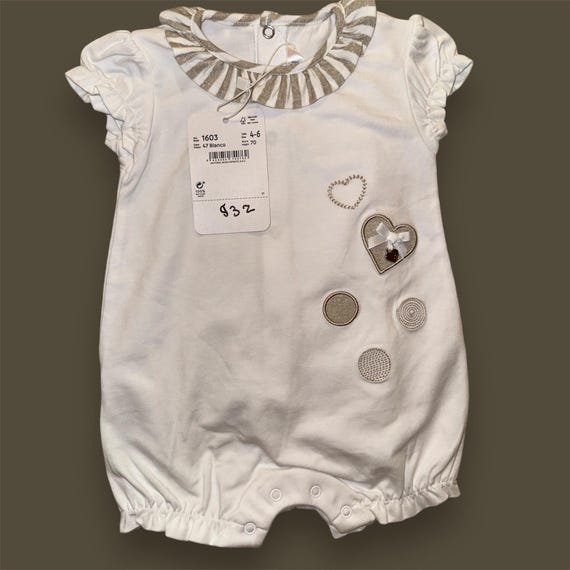 Mayoral Heart romper