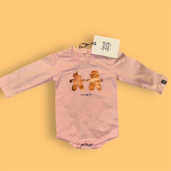 Deux Par Deux Gingerbread onesie