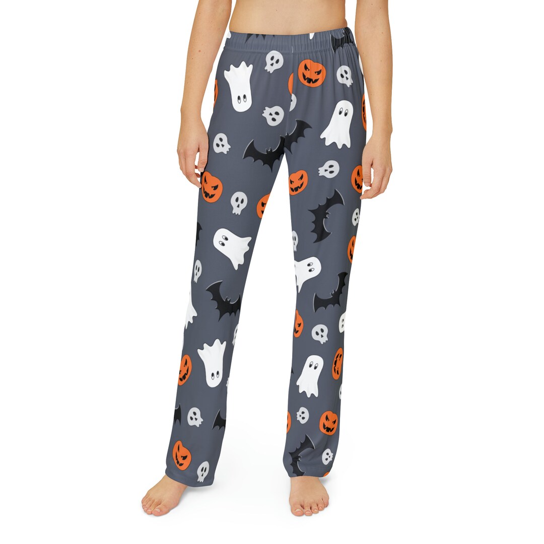 Halloween Kids Pajama Pants Pajama Pants Halloween Pajamas Etsy