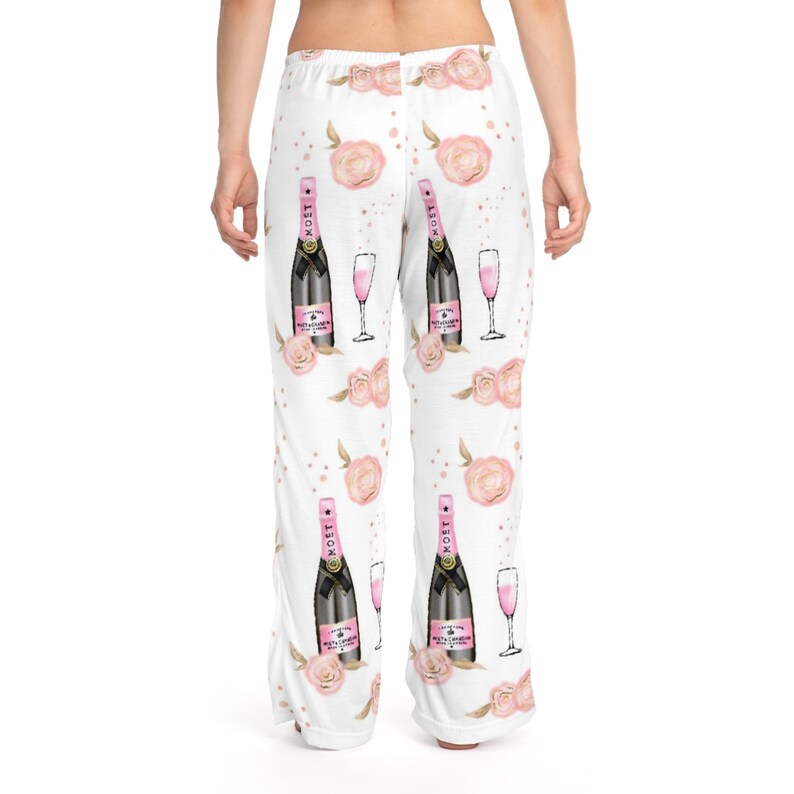 Damen Pyjama Hose,Bachelerotte PJ Hose,Schlafhose,Pyjama Set Frauen,Weinflasche Pyjama Hose,Geschenk für Weinliebhaber,Geschenk für Weinliebhaber Bild 5