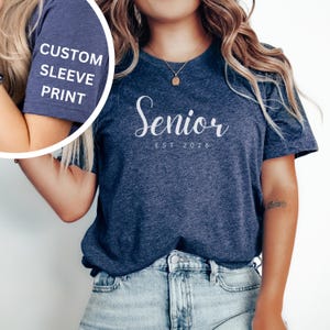 Senior 2026 Graduation Shirt, Custom Senior Shirt, Graduation 2026 Shirt, Class of 2026, Senior Gift, Grad Party Shirt, Senior Class of 2026