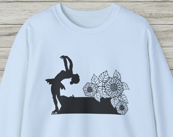Figure Skating Sweatshirt, Ice Skating Sweatshirt, Figure Skating Shirt Women, Figure Skating Gift, Jumps Gift