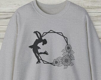 Figure Skating Sweatshirt, Ice Skating Sweatshirt, Figure Skating Shirt Women, Figure Skating Gift, Jumps Gift