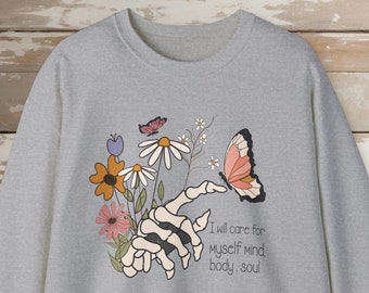 Mental health matters UNISEX T-shirt, Sweatshirt or Hooded Sweatshirt, Mental health awareness, mental health sweatshirt, self love club
