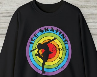 Figure Skating Sweatshirt, Ice Skating Sweatshirt, Figure Skating Shirt Women, Figure Skating Gift, Jumps Gift