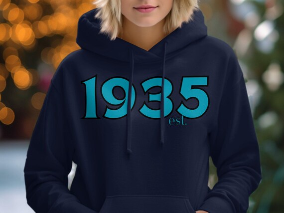 な入学式　お誕生日　お祝いプレゼント 1935年創業のTシャツとパーカー。ヴィンテージスタイルの誕生年ギフト