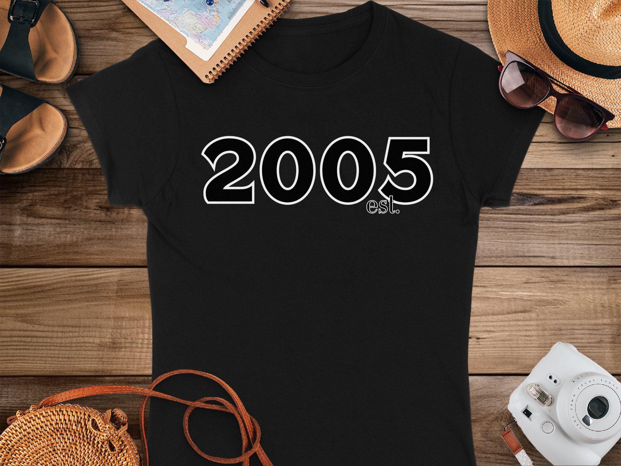 T-shirt Anniversaire 'Né En Août 2005' - Cadeau 20 Ans Pour Homme | Design Légendaire - 2