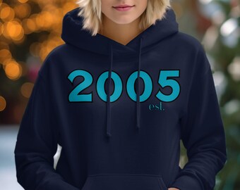 2005年創業Tシャツ＆パーカー、ヴィンテージ2005Tシャツ＆パーカー、レトロ2005年創業シャツ、誕生年2005年パーカー