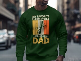 Tshirt Parrucchiere Originale - Alcune Persone Mi Chiamano Parrucchiere, Le Più Importanti Mi Chiamano Papà