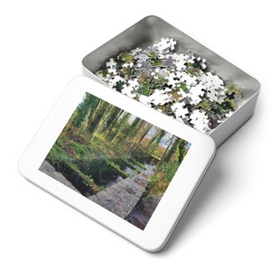 Ireland Blarney Castle Garden Puzzle (30, 110, 252, 500,1000-Piece)Gifts for Birthdays, Mothers Day, Fathers Day, Anniversaries, Holidays