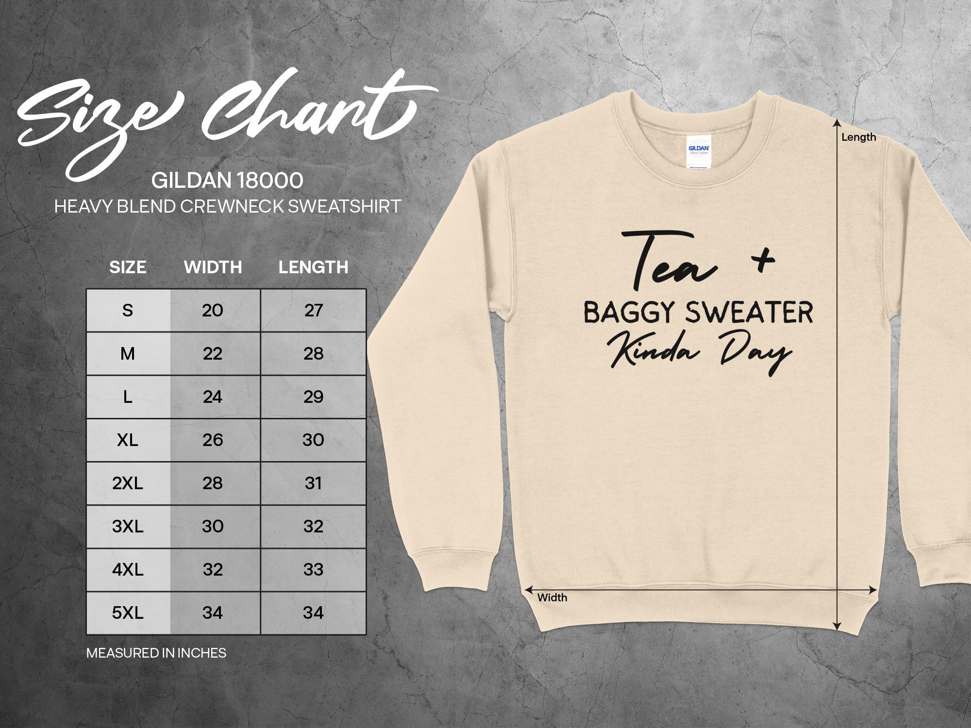 Tea and Baggy Sweater Kinda Day T-shirt, Cozy Winter Tee, Gift for