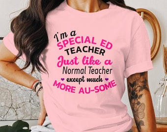 Specialpedagog, specialundervisning, lärare, specialundervisnings-T-shirt eller sweatshirt, gåva för lärarutmärkelse, pedagogisk professionell T-shirt