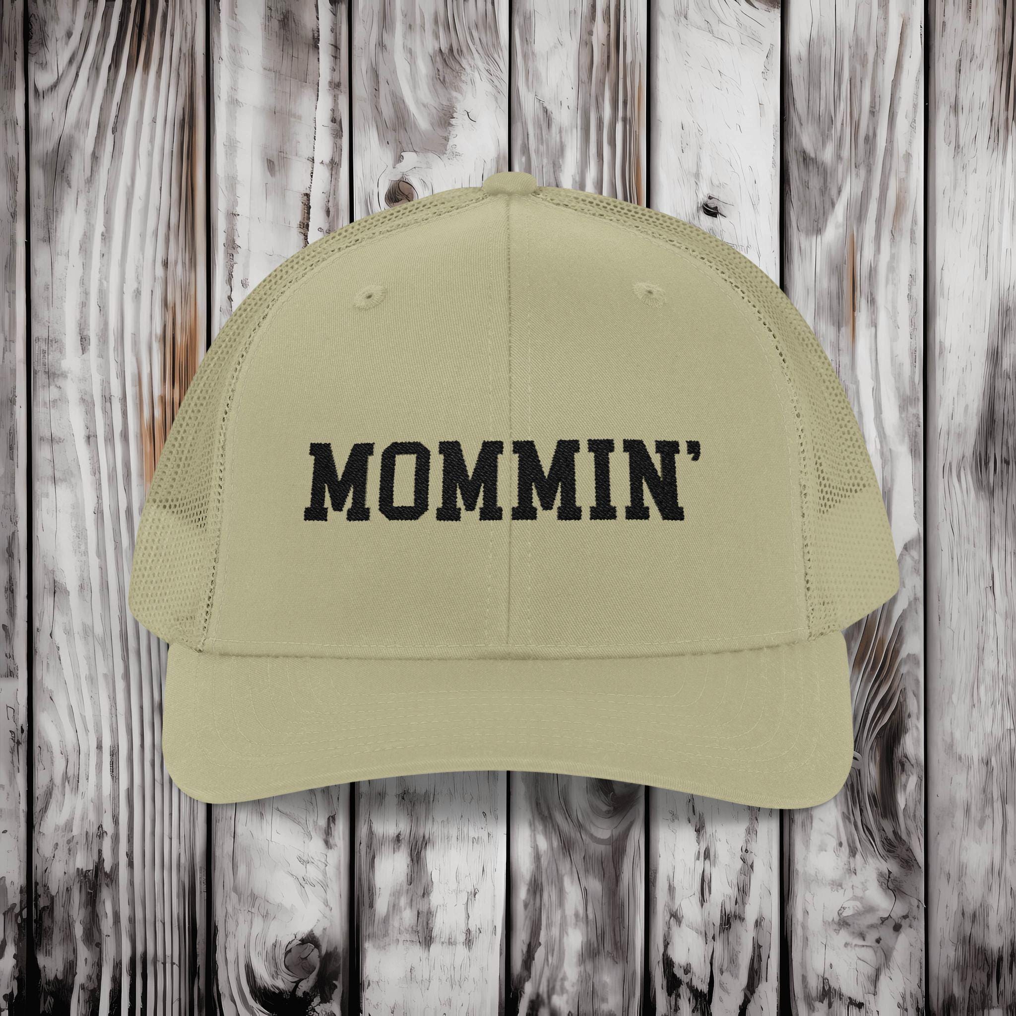帽子 mamimu Mommin' Snapback Cap | Trucker Mesh Hat, Embroidered Mom Hat - Etsy