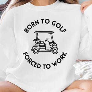 Lustiges Golf Cart T-Shirt T-Shirt oder Sweatshirt Geburtstagsgeschenk für Golf-Enthusiasten