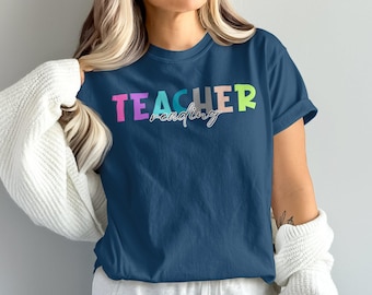 Camisetas e moletons para professores, ideais para demonstrar apreço aos professores, presentes para professores, camisetas para professores de leitura, uniformes para professores, camisetas escolares.