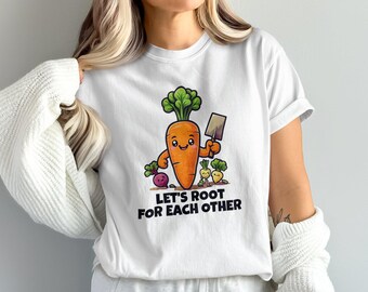 Funny Carrot Pun T-Shirt, Vegan Gardener Gift