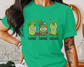 Beer St Patricks Day Shirt,Shamrock and Shenanigans,Saint Patricks Day Shirt,St Paddys Day Shirt Plus Size,Irish Shirt,Saint Patricks day