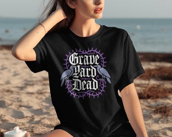 Gothic Raven T-Shirt,Crow Sweatshirt,Occult Apparel,Dark Bird Design,Goth Clothing,Unique Raven Graphic,Edgy Style Tee,Bird Lover Gift