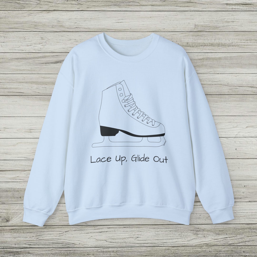 Figure Skating Sweatshirt Ice Skating Sweatshirt Figure Etsy