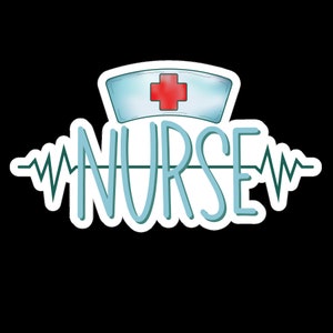 Nurse Life Heartbeat Magnet, Medical Profession Appreciation Fridge Decor, Nursing Student Gift, Hospital Staff Thank You Present Gift