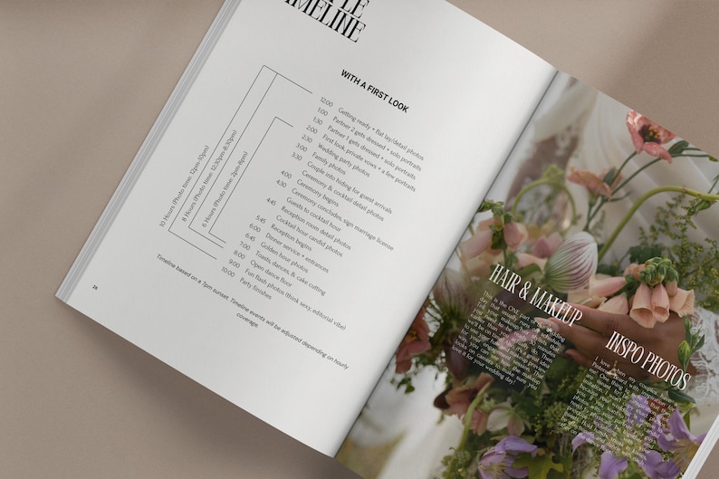 Modèle de guide de mariage pour photographes | 70 pages | Toile modifiable image 4