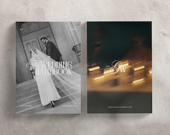 Wedding Guide Template For Photographers | 70 Pages | Canva Editable