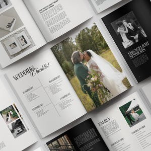 Modèle de guide de mariage pour photographes | 70 pages | Toile modifiable image 2