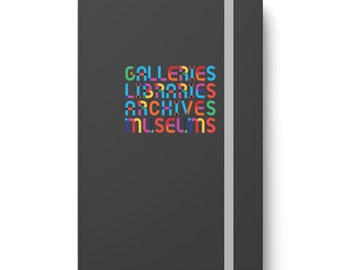 Kleurcontrast geregeerd notitieboekje | GLAM-galerijen, bibliotheken, archieven, musea | archivarissen, museumprofessionals, bibliothecarissen, werkgeschenk