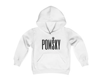 POMSKY Youth Heavy Blend Hooded Sweatshirt