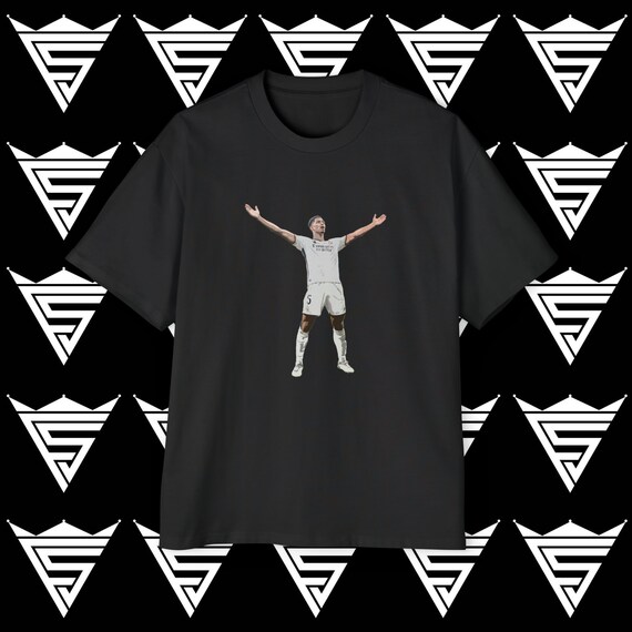 Jude Bellingham Real Madrid Icon Men s Heavy Oversized Tee Etsy