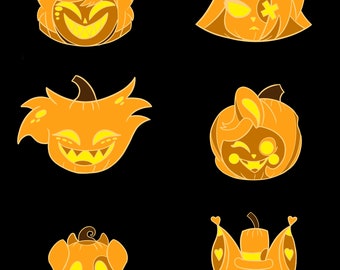 PunkinHotel Enamel Pins