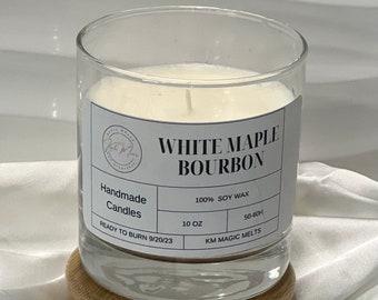 10 oz Soy Wax Winter Candle