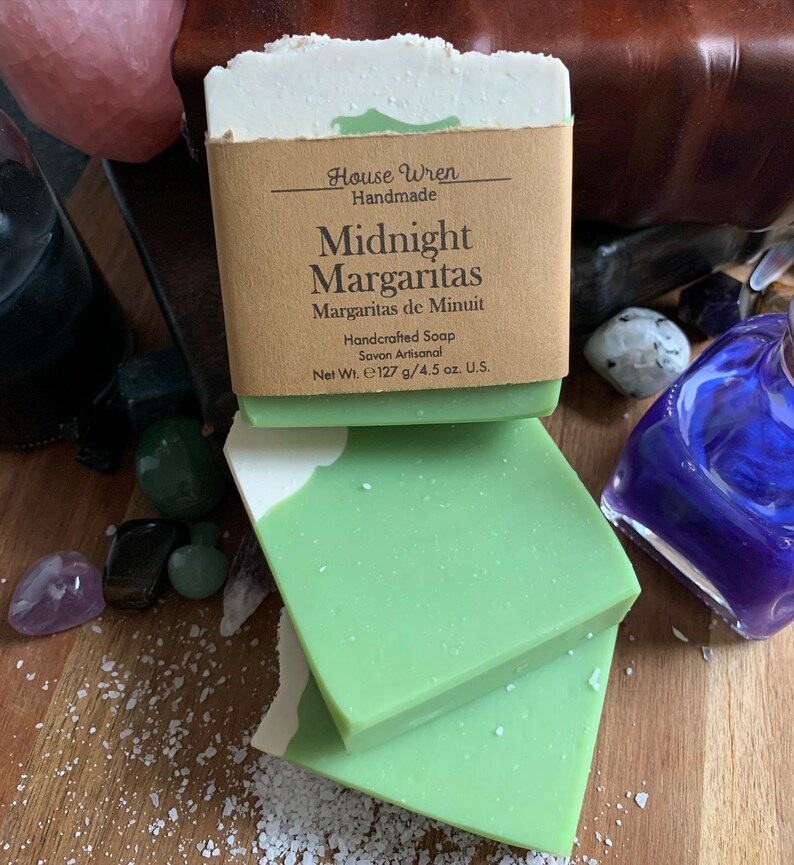 Midnight Margaritas Handmade Lime Margarita Scented Soap Etsy