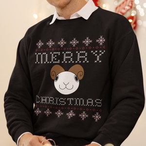 One Piece Going Merry Christmas Wool Knitted Sweater - Teeruto