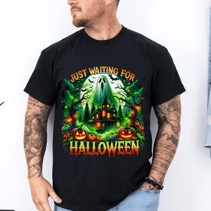 Rolig Halloween-spöke i PNG: Michael Myers skjortdesign (digital nedladdning)