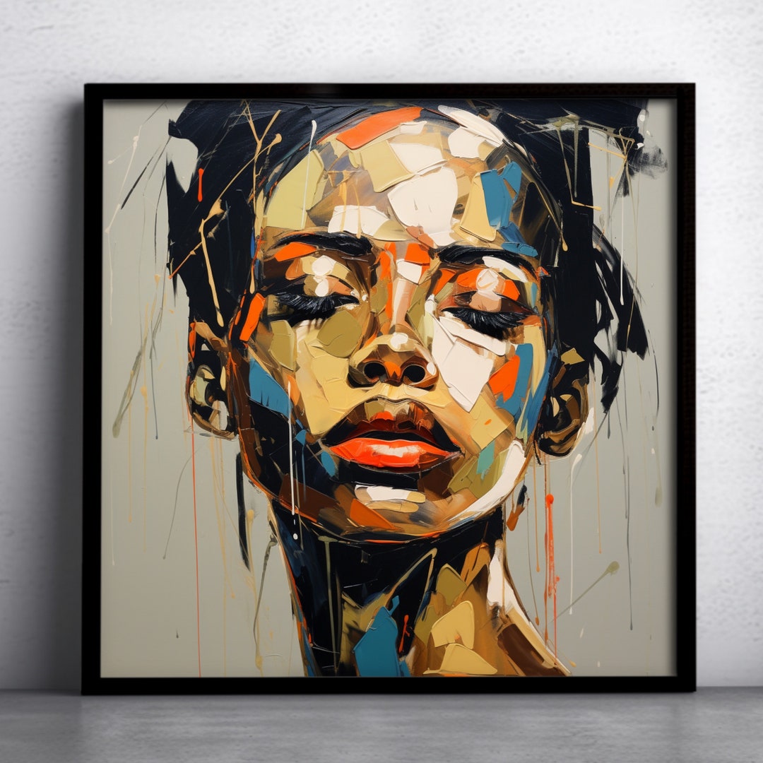 Wall Art Print, Decor, Modern Minimalist, Printable Digital Download, Large Poster, Elegance