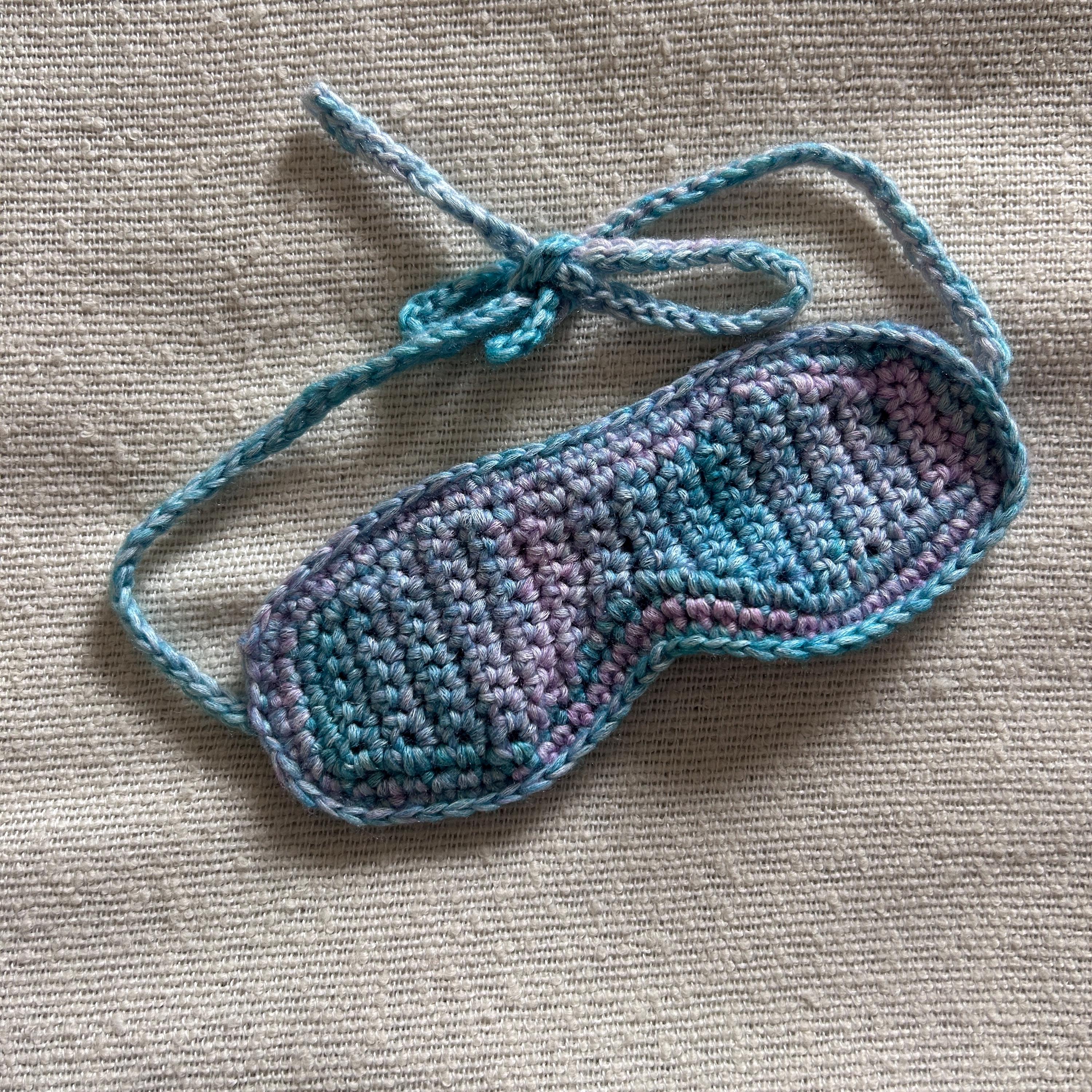 CROCHET PATTERN - Eye Mask, Sleep Mask PDF Pattern, Crochet Accessories ...