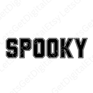 Spooky - Halloween Digital Art - JPG, PNG, SVG