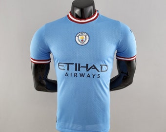 Manchester City 22/23 Mens Player Version Soccer Jersey