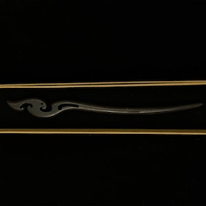 Phoenix || Wood Hair Pin Handmade Wooden Hair Pin Handcrafted Natural Hair Accessory Eco-Friendly Hair Fork Sustainable Artisan Hair Stick