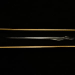 Streamline type 2 || Wood Hair Pin Handmade Wooden Handcrafted Natural Hair Accessory Eco-Friendly Hair Fork Sustainable Artisan Hair Stick