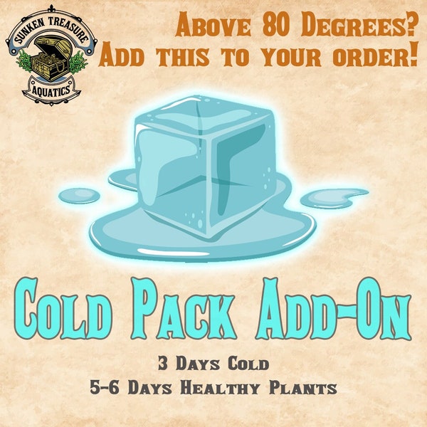 Cold Pack SHIPPING ADD-ON - Guarantee Plants Arrive Healthy in >80 Degree Weather