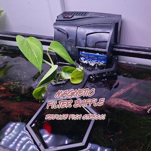 Deflettore magnetico per filtro acquario - Flusso delicato con compatibilità universale