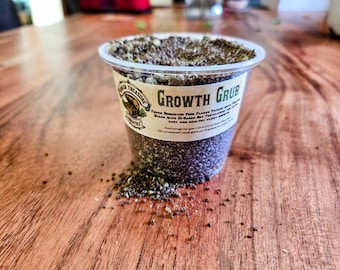 Growth Grub - Homemade Fish Food + Green Red Plant Fertilizer