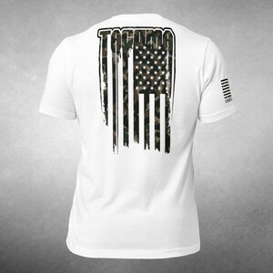 Tacoma American Camo Flag T-shirt
